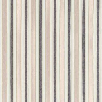CLARKE AND CLARKE F1430/01.CAC.0 BELVOIR BLUSH/DAMSON Fabric - Eade's Wallpaper