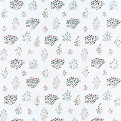 CLARKE AND CLARKE F1431/03.CAC.0 FLORIS EAU DE NIL Fabric - Eade's Wallpaper