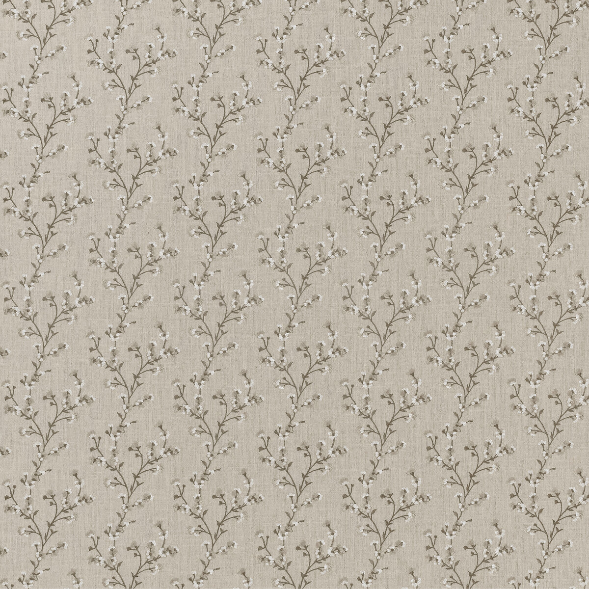 CLARKE AND CLARKE F1439/03.CAC.0 BLOSSOM LINEN Fabric - Eade's Wallpaper