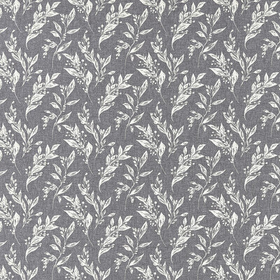 CLARKE AND CLARKE F1440/01.CAC.0 ETERNAL CHARCOAL Fabric - Eade's Wallpaper