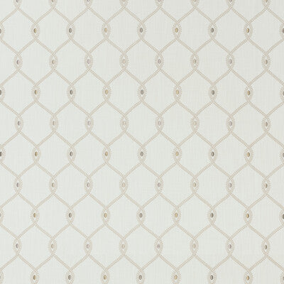 CLARKE AND CLARKE F1446/02.CAC.0 OPUS IVORY Fabric - Eade's Wallpaper