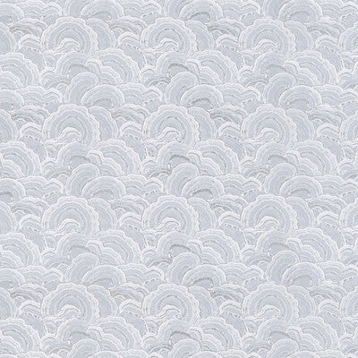 CLARKE AND CLARKE F1458/05.CAC.0 LANGEI SILVER Fabric - Eade's Wallpaper