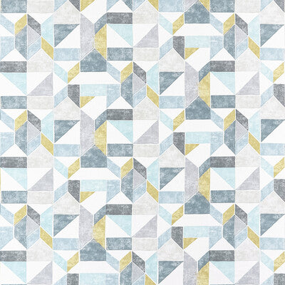 CLARKE AND CLARKE F1464/01.CAC.0 LANNA CHARCOAL/OCHRE Fabric - Eade's Wallpaper