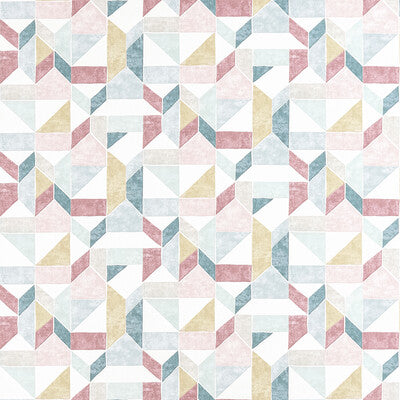 CLARKE AND CLARKE F1464/04.CAC.0 LANNA MINERAL/BLUSH Fabric - Eade's Wallpaper