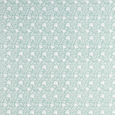 CLARKE AND CLARKE F1465/04.CAC.0 MELBY MINT Fabric - Eade's Wallpaper
