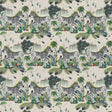 CLARKE AND CLARKE F1491/01.CAC.0 LOST WORLD LINEN GREEN Fabric - Eade's Wallpaper