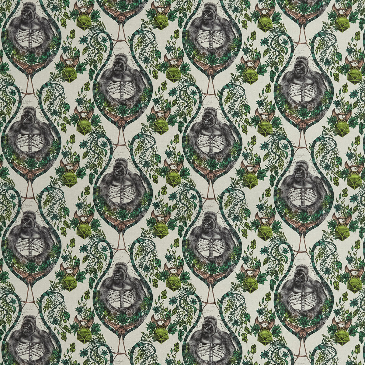 CLARKE AND CLARKE F1494/02.CAC.0 SILVERBACK LINEN NUDE Fabric - Eade's Wallpaper