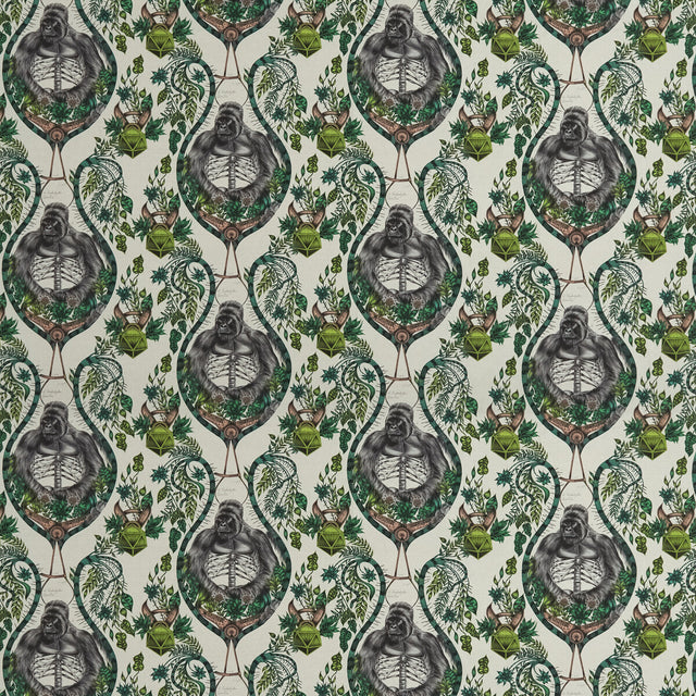 CLARKE AND CLARKE F1494/02.CAC.0 SILVERBACK LINEN NUDE Fabric - Eade's Wallpaper