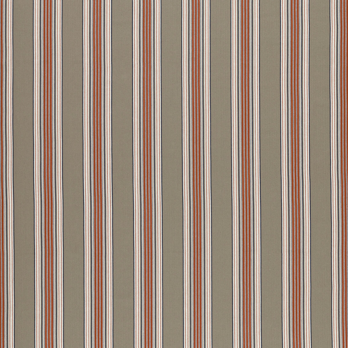 CLARKE AND CLARKE F1502/02.CAC.0 MARYLEBONE NAVY/ROUGE Fabric - Eade's Wallpaper