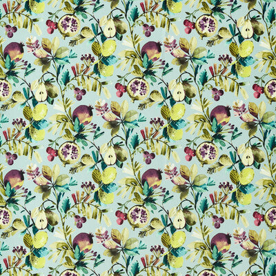 CLARKE AND CLARKE F1515/02.CAC.0 FRUTA MINERAL VELVET Fabric - Eade's Wallpaper
