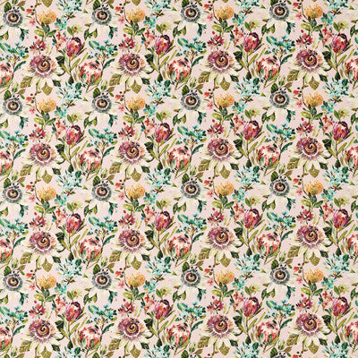 CLARKE AND CLARKE F1519/02.CAC.0 PARADISE BLUSH Fabric - Eade's Wallpaper