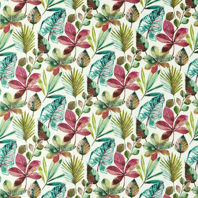 CLARKE AND CLARKE F1521/01.CAC.0 RAINFOREST AUTUMN Fabric - Eade's Wallpaper