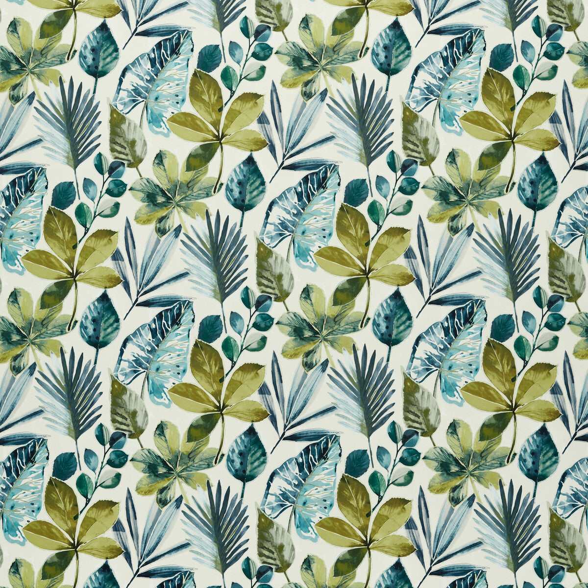CLARKE AND CLARKE F1522/01.CAC.0 RAINFOREST GLADE VELVET Fabric - Eade's Wallpaper