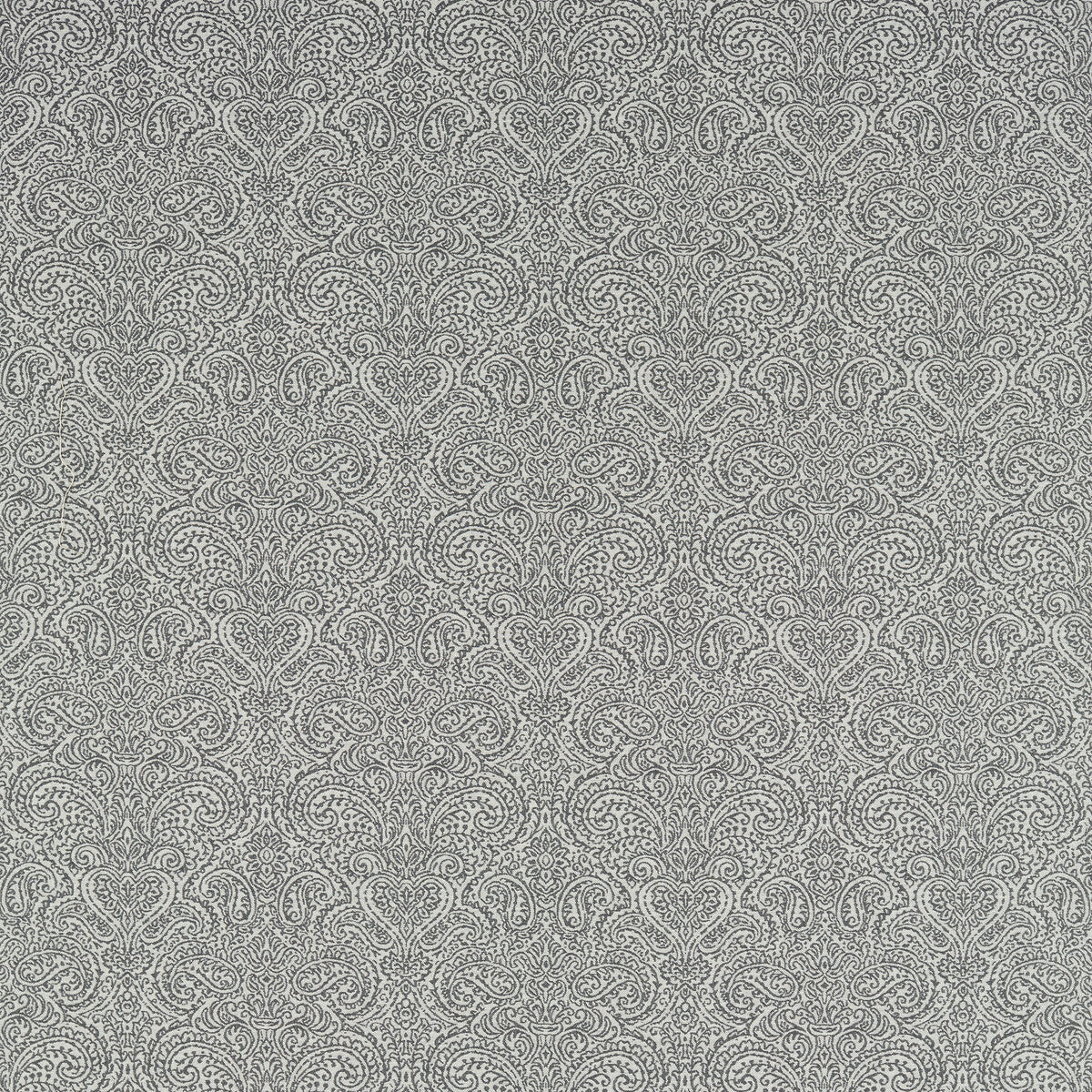 CLARKE AND CLARKE F1540/02.CAC.0 ADA CHARCOAL Fabric - Eade's Wallpaper