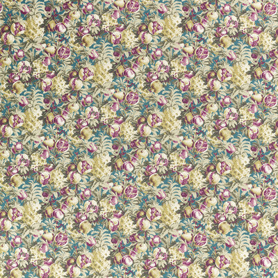 CLARKE AND CLARKE F1545/02.CAC.0 FRANCIS TEAL VELVET Fabric - Eade's Wallpaper