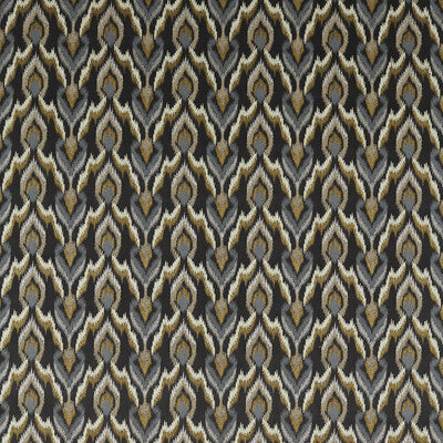 CLARKE AND CLARKE F1549/02.CAC.0 VELLUTO NERO Fabric - Eade's Wallpaper