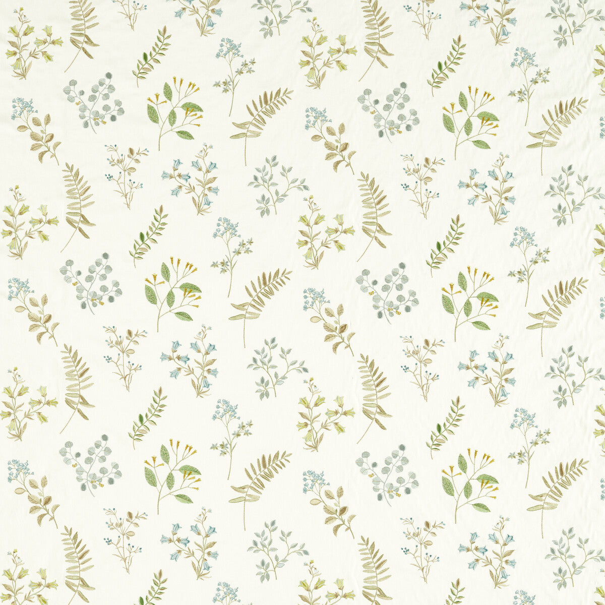 CLARKE AND CLARKE F1554/01.CAC.0 BRIGITTE APPLE/MINERAL Fabric - Eade's Wallpaper