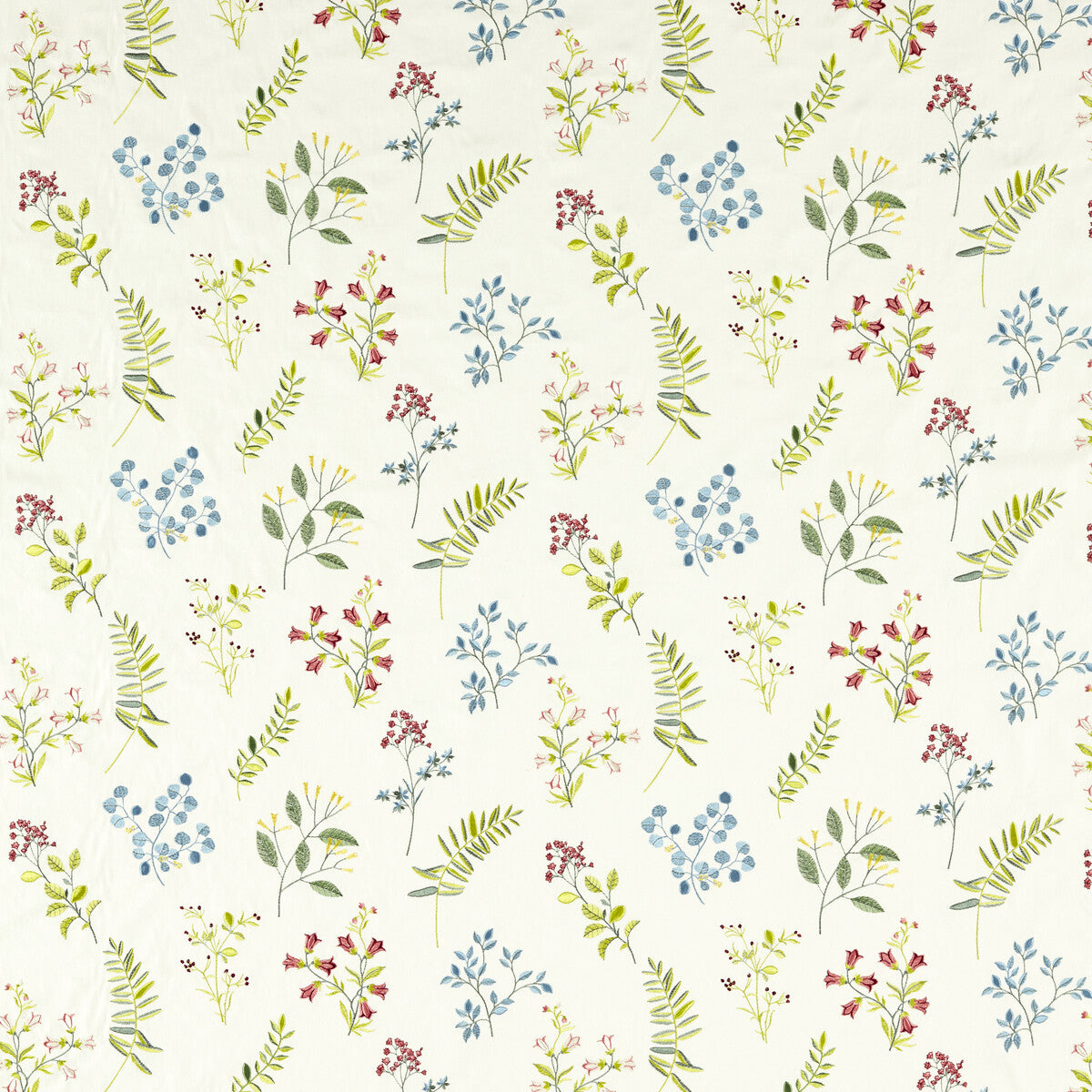 CLARKE AND CLARKE F1554/05.CAC.0 BRIGITTE SUMMER Fabric - Eade's Wallpaper