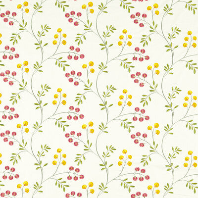 CLARKE AND CLARKE F1556/05.CAC.0 ROCHELLE SUMMER Fabric - Eade's Wallpaper
