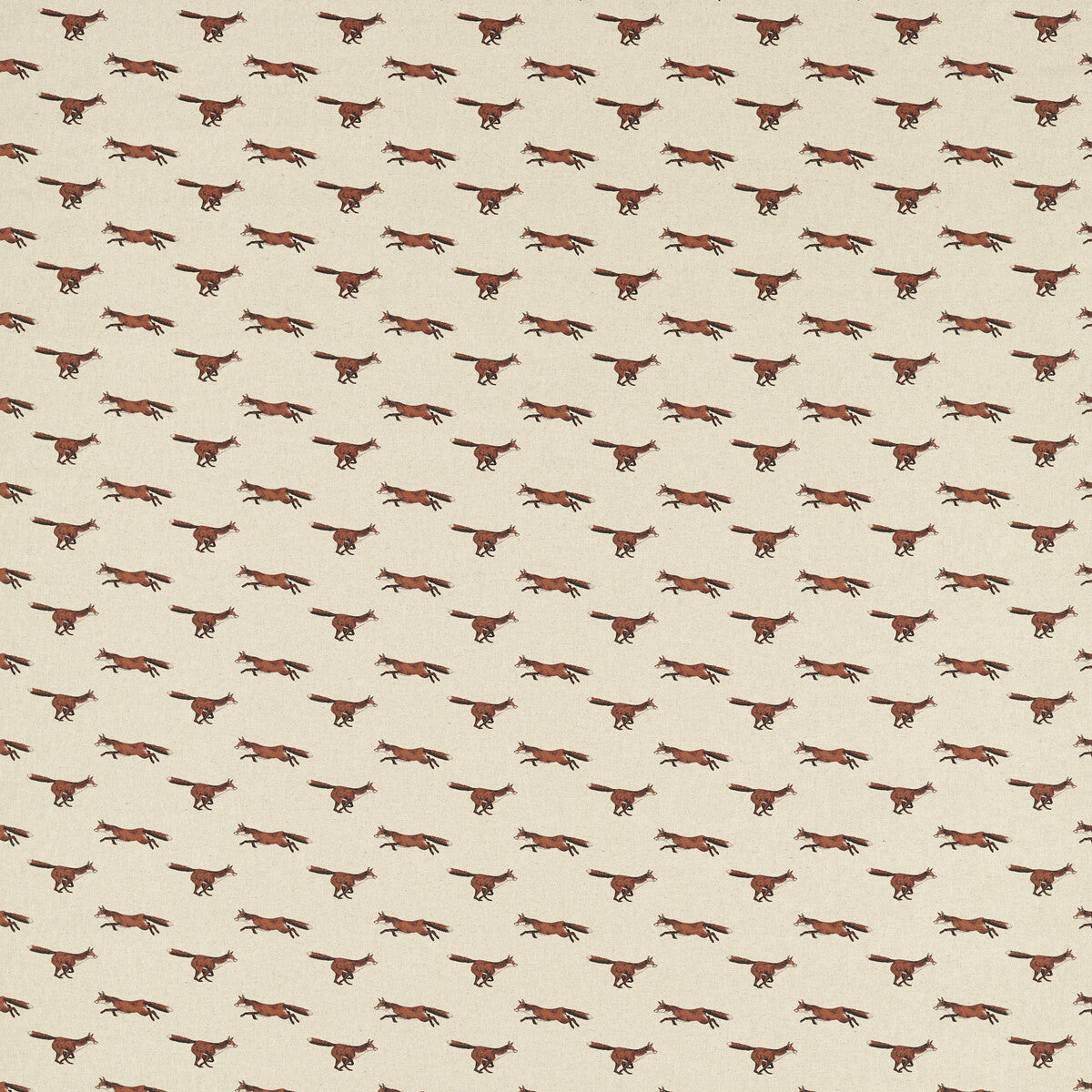 CLARKE AND CLARKE F1557/02.CAC.0 FOXBURY SPICE Fabric - Eade's Wallpaper