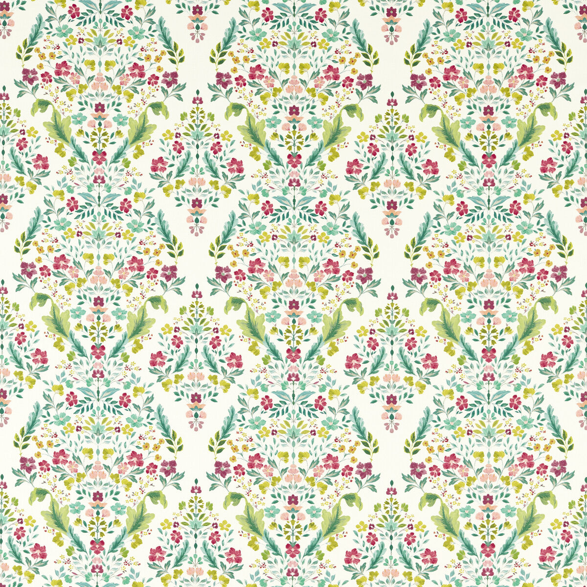 CLARKE AND CLARKE F1559/02.CAC.0 GAWTHORPE MULTI Fabric - Eade's Wallpaper