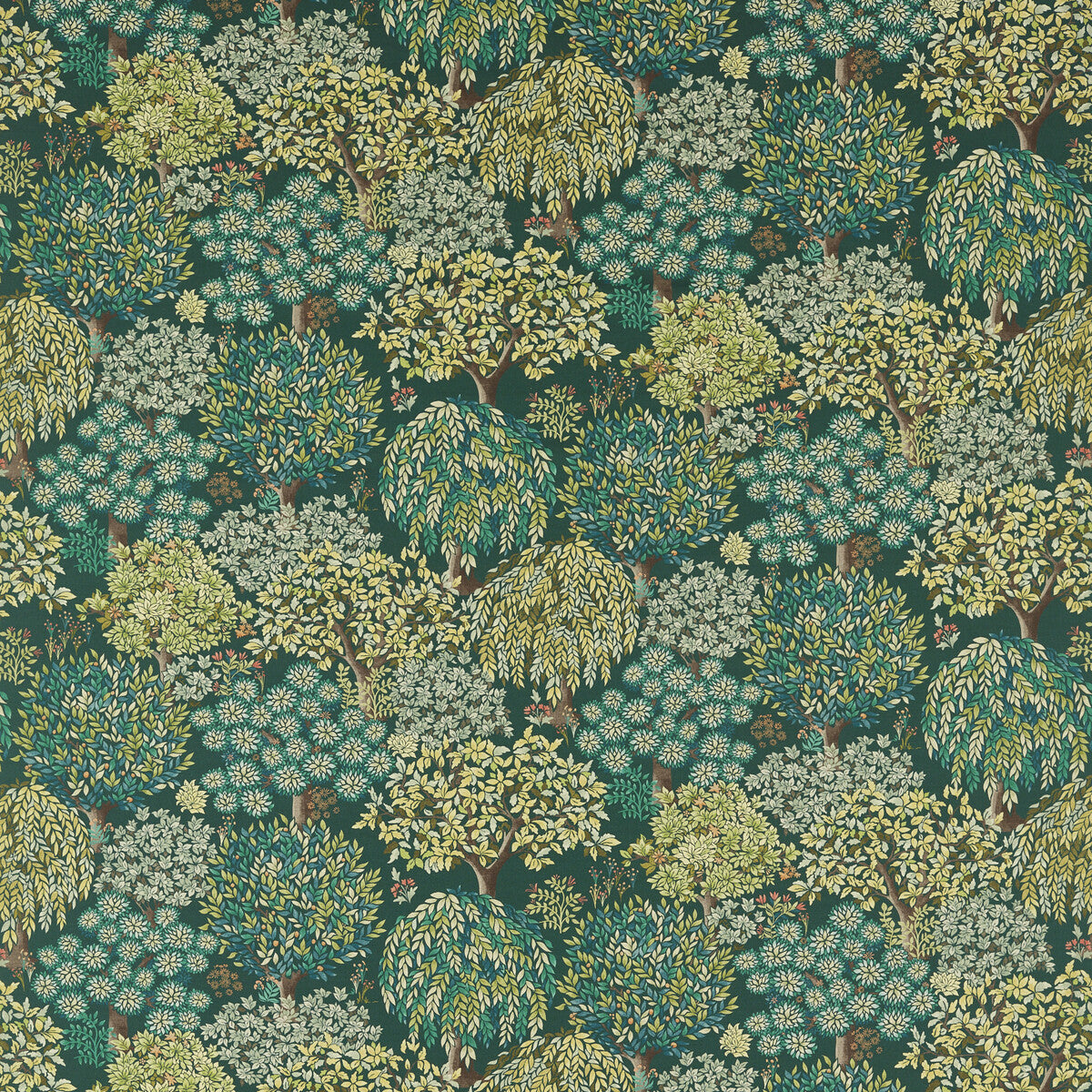 CLARKE AND CLARKE F1562/02.CAC.0 TATTON FOREST Fabric - Eade's Wallpaper
