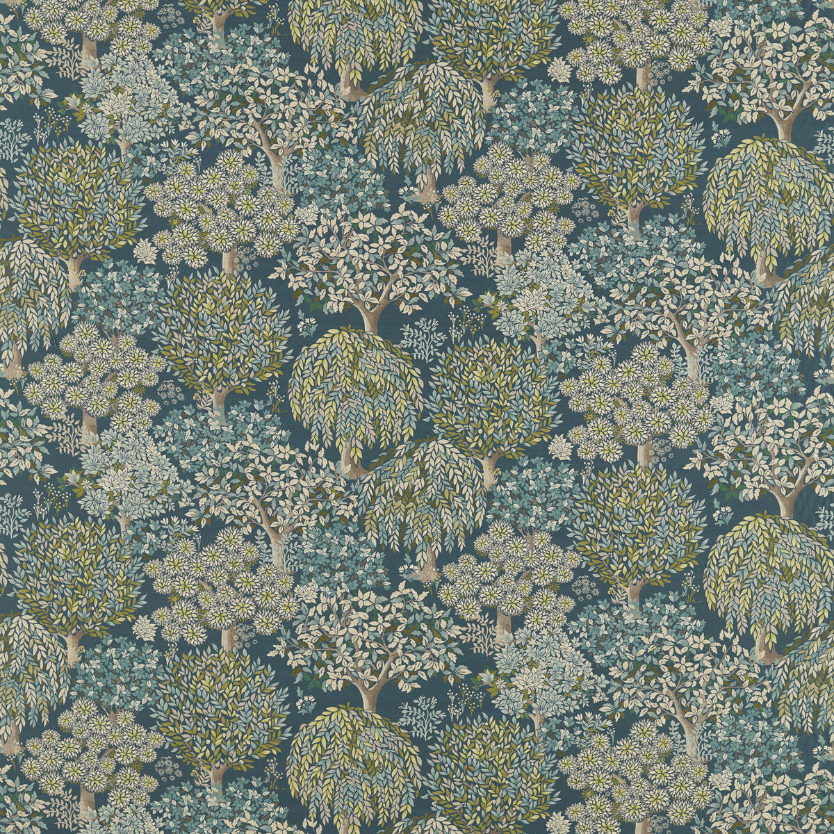 CLARKE AND CLARKE F1562/04.CAC.0 TATTON MINERAL Fabric - Eade's Wallpaper