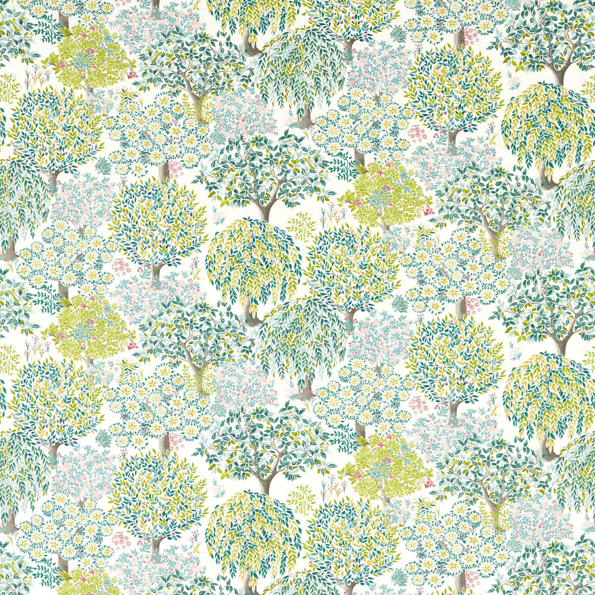 CLARKE AND CLARKE F1563/02.CAC.0 TATTON MULTI Fabric - Eade's Wallpaper
