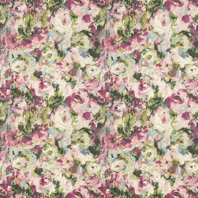 CLARKE AND CLARKE F1578/01.CAC.0 KINGSLEY MULTI LINEN Fabric - Eade's Wallpaper