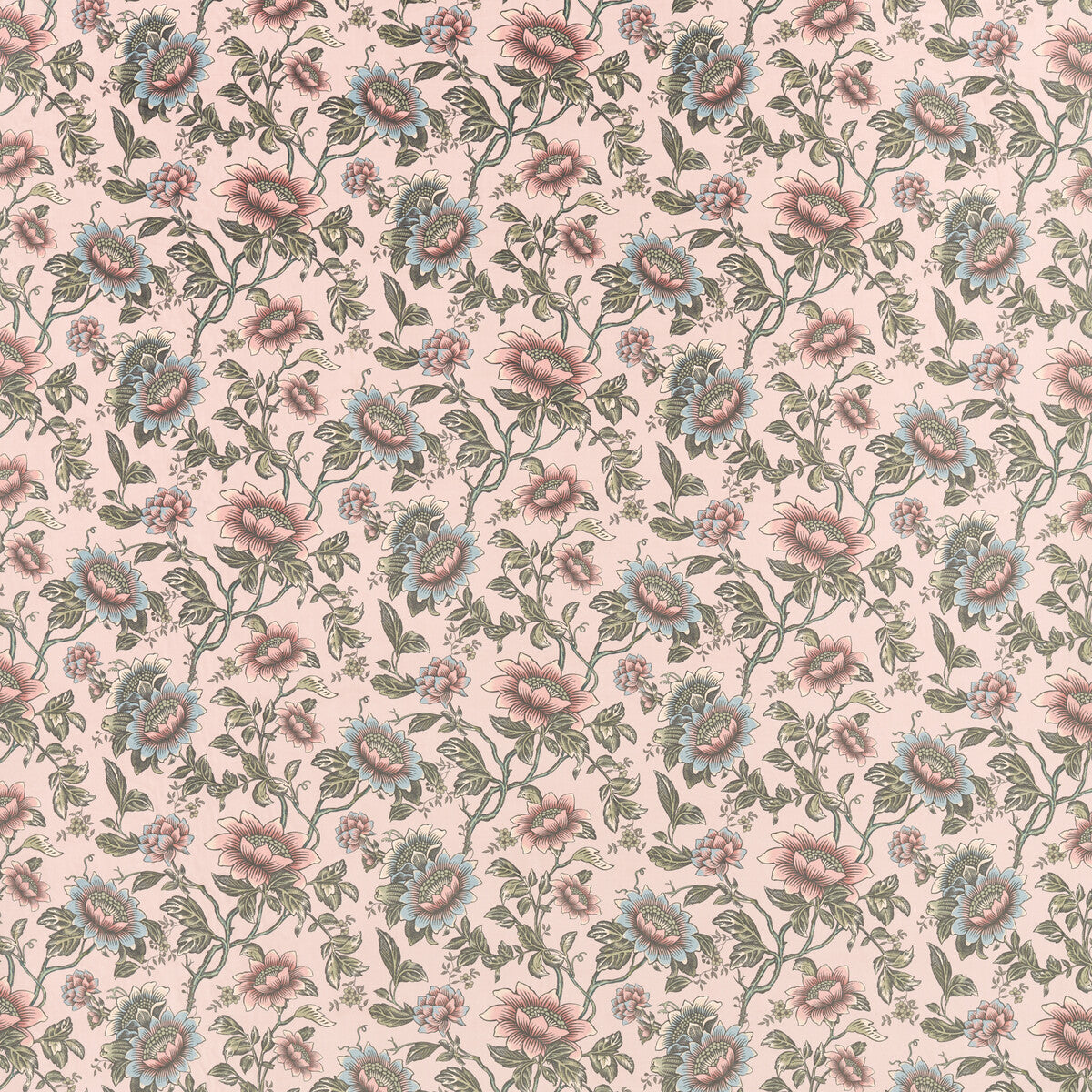 CLARKE AND CLARKE F1590/01.CAC.0 TONQUIN BLUSH VELVET Fabric - Eade's Wallpaper