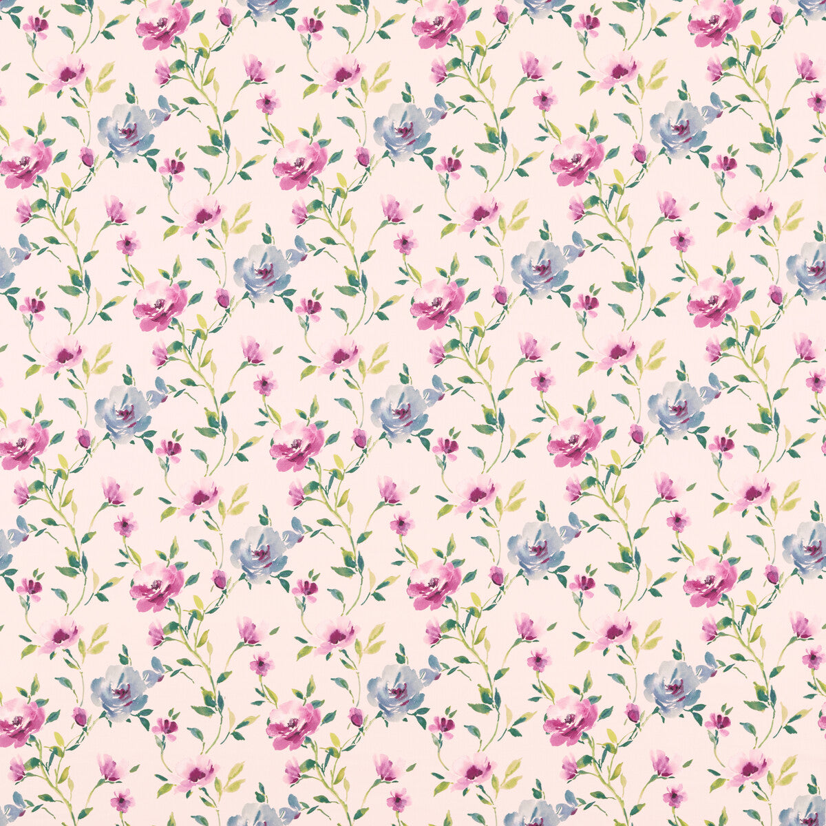 CLARKE AND CLARKE F1593/01.CAC.0 SERENA DAMSON Fabric - Eade's Wallpaper