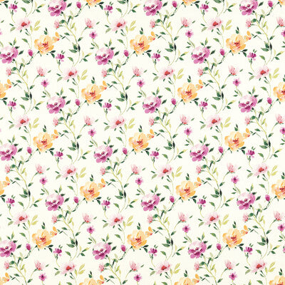 CLARKE AND CLARKE F1593/04.CAC.0 SERENA SUMMER Fabric - Eade's Wallpaper