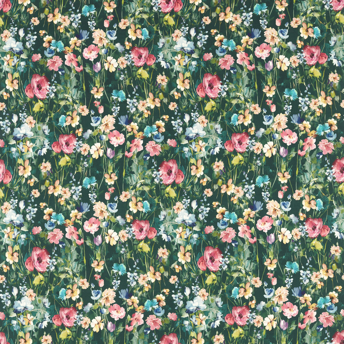 CLARKE AND CLARKE F1596/03.CAC.0 WILD MEADOW FOREST Fabric - Eade's Wallpaper