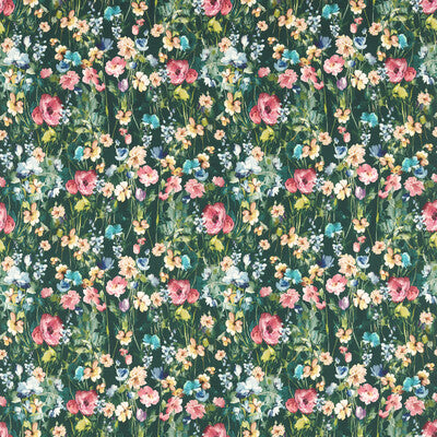 CLARKE AND CLARKE F1596/03.CAC.0 WILD MEADOW FOREST Fabric - Eade's Wallpaper