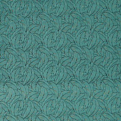 CLARKE AND CLARKE F1611/02.CAC.0 SELVA EMERALD VELVET Fabric - Eade's Wallpaper