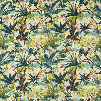 CLARKE AND CLARKE F1614/02.CAC.0 TOUCAN BLUSH Fabric - Eade's Wallpaper
