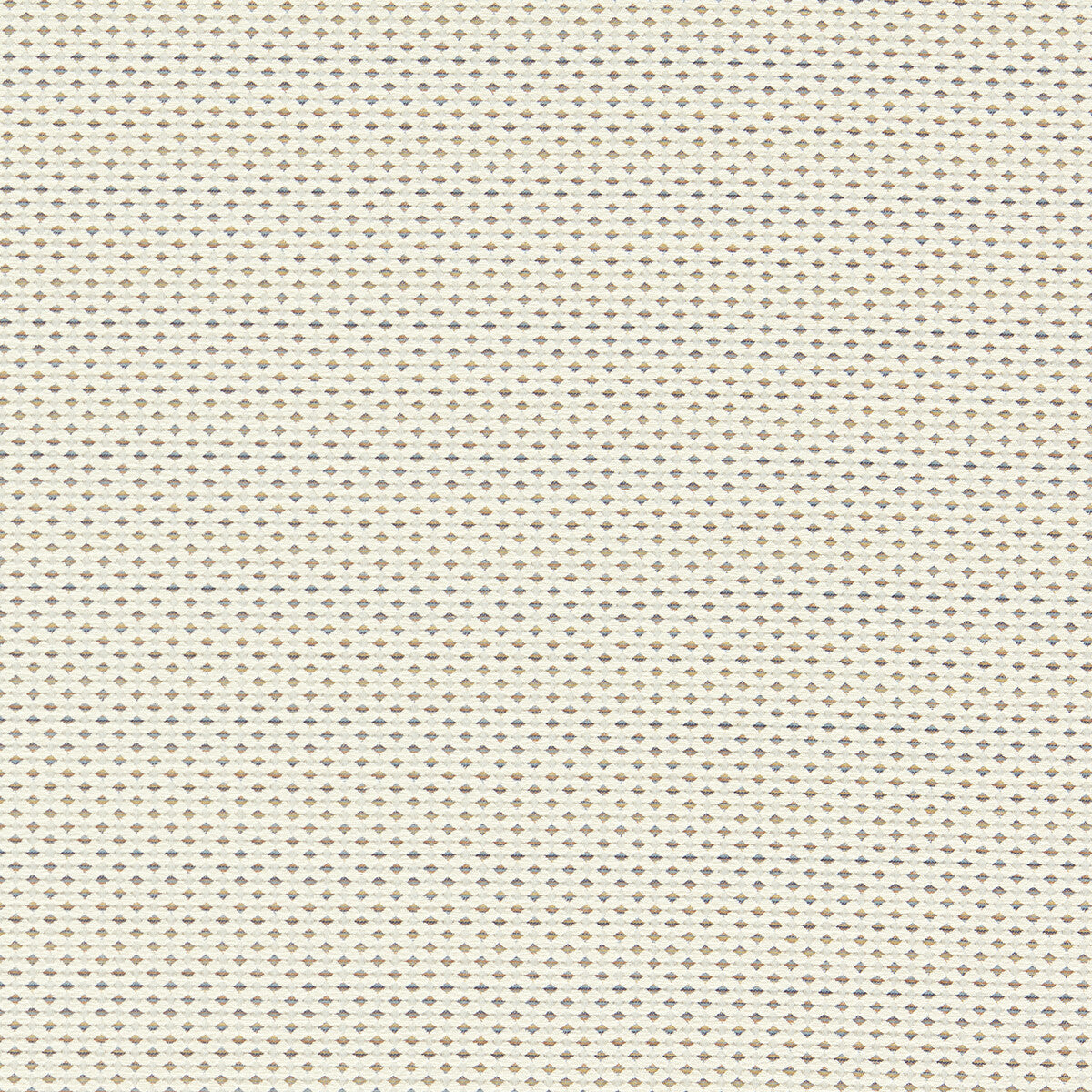 CLARKE AND CLARKE F1620/03.CAC.0 PAVO IVORY/DENIM Fabric - Eade's Wallpaper