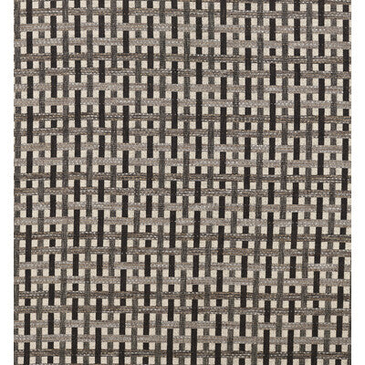 CLARKE AND CLARKE F1632/01.CAC.0 KASPER CHARCOAL/LINEN Fabric - Eade's Wallpaper