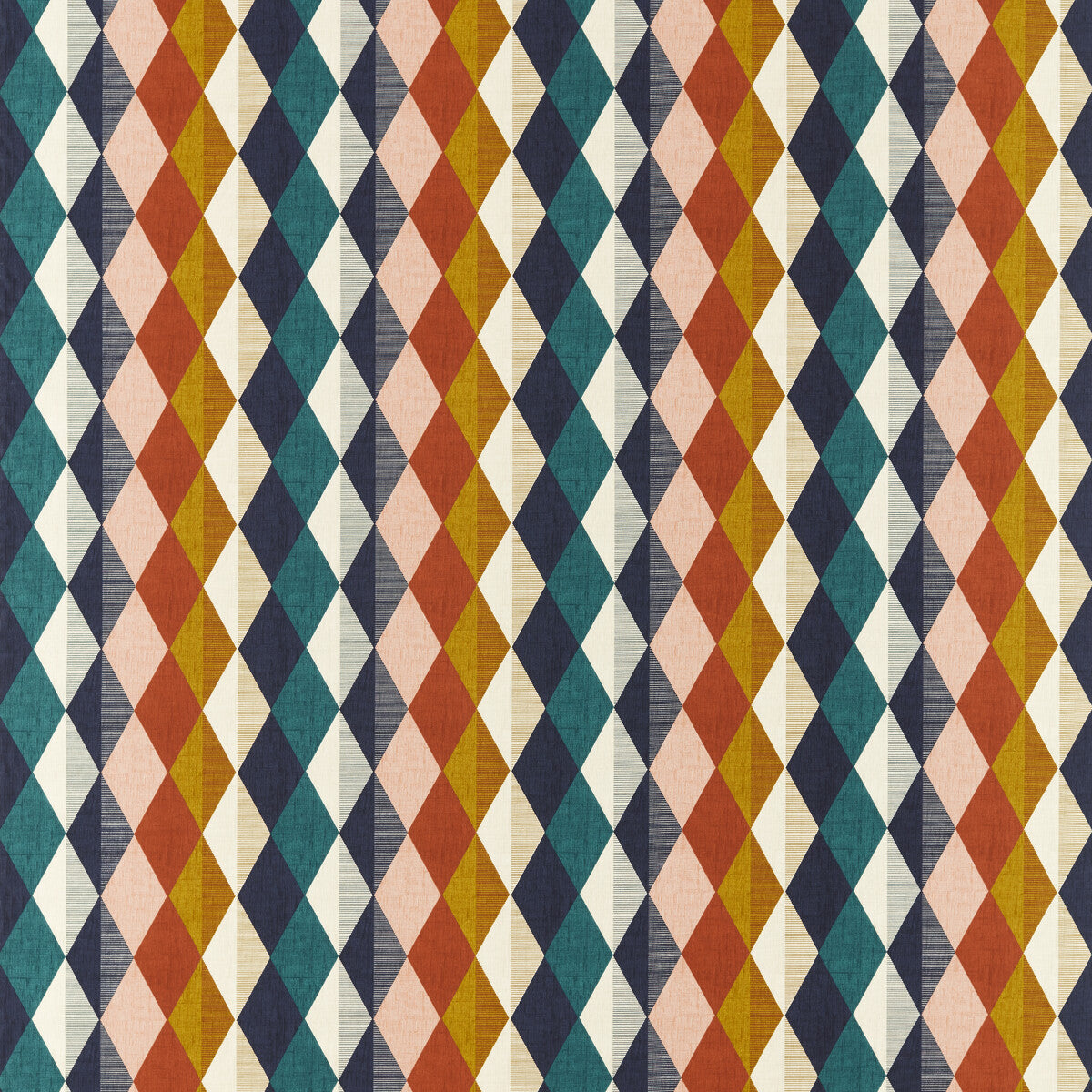 CLARKE AND CLARKE F1637/04.CAC.0 DENVER RETRO Fabric - Eade's Wallpaper