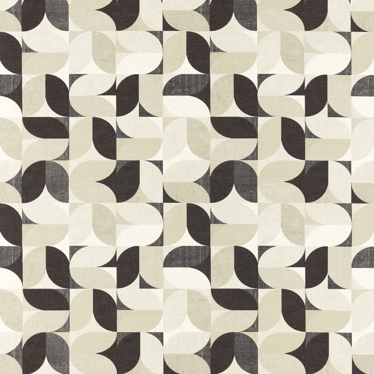 CLARKE AND CLARKE F1640/02.CAC.0 RENO MONOCHROME Fabric - Eade's Wallpaper