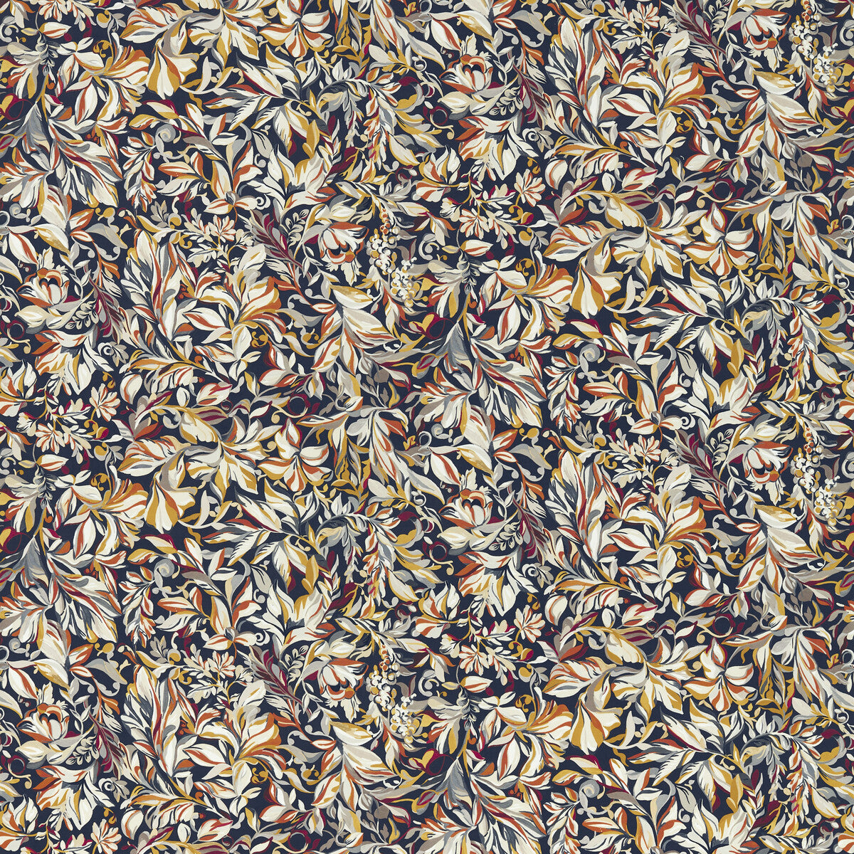 CLARKE AND CLARKE F1644/03.CAC.0 ASHBROOK VELVET NOIR Fabric - Eade's Wallpaper