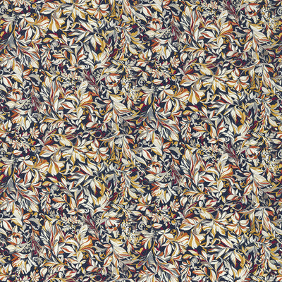 CLARKE AND CLARKE F1644/03.CAC.0 ASHBROOK VELVET NOIR Fabric - Eade's Wallpaper