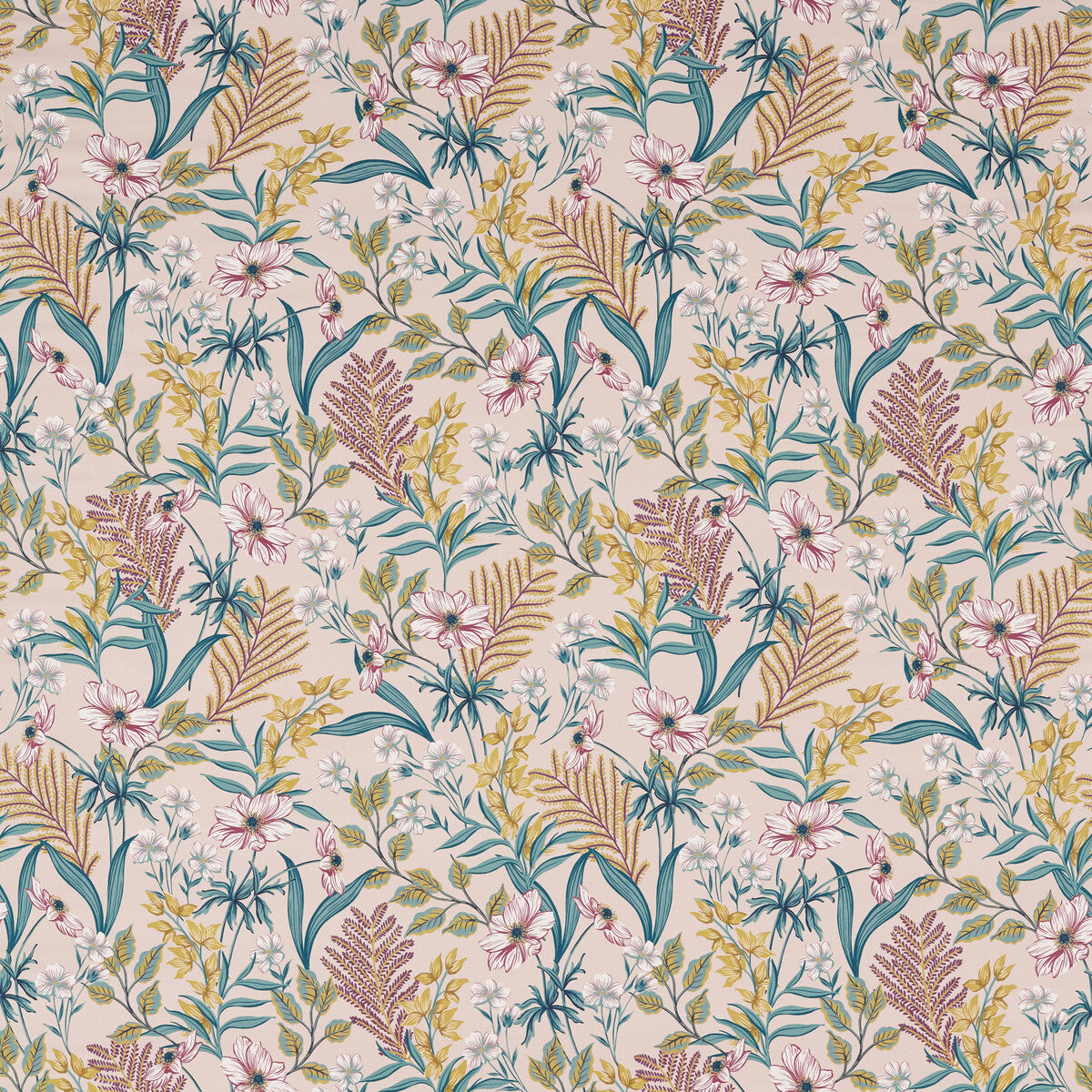 CLARKE AND CLARKE F1650/01.CAC.0 HAZELBURY BLUSH Fabric - Eade's Wallpaper