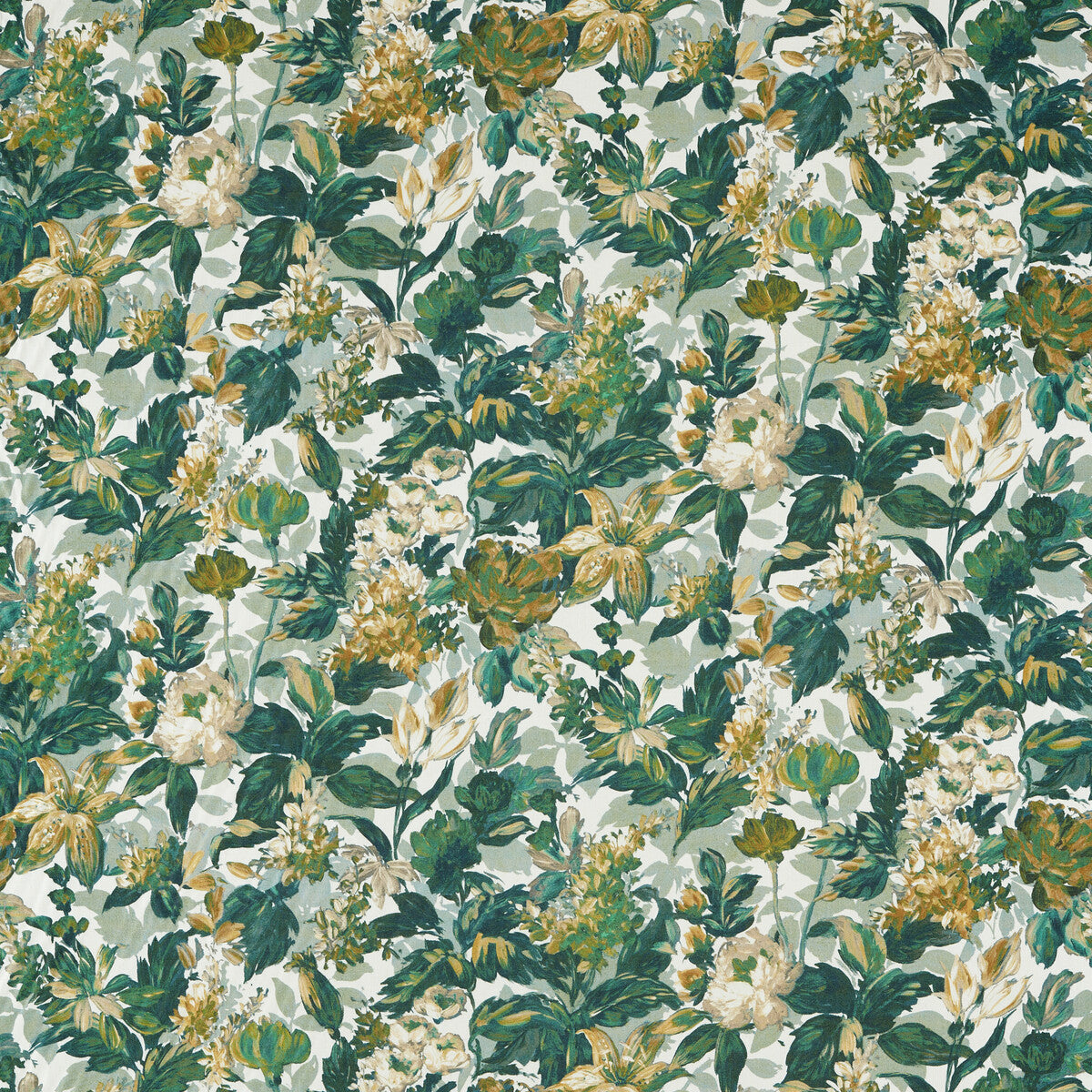 CLARKE AND CLARKE F1655/02.CAC.0 LILUM GLADE Fabric - Eade's Wallpaper