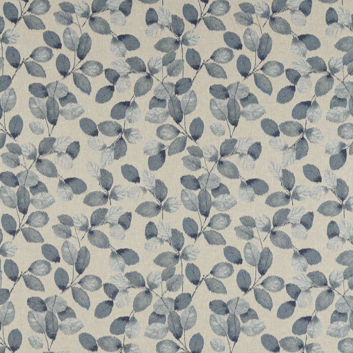 CLARKE AND CLARKE F1657/01.CAC.0 NORTHIA DENIM LINEN Fabric - Eade's Wallpaper
