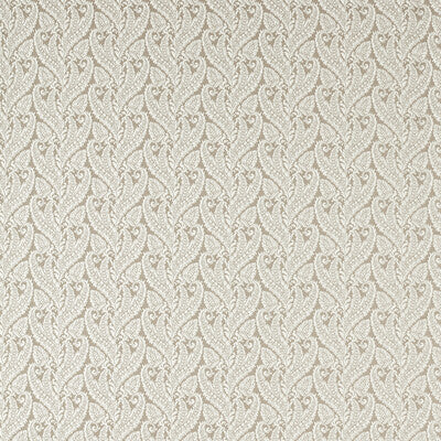CLARKE AND CLARKE F1659/02.CAC.0 REGALE IVORY MOCHA Fabric - Eade's Wallpaper