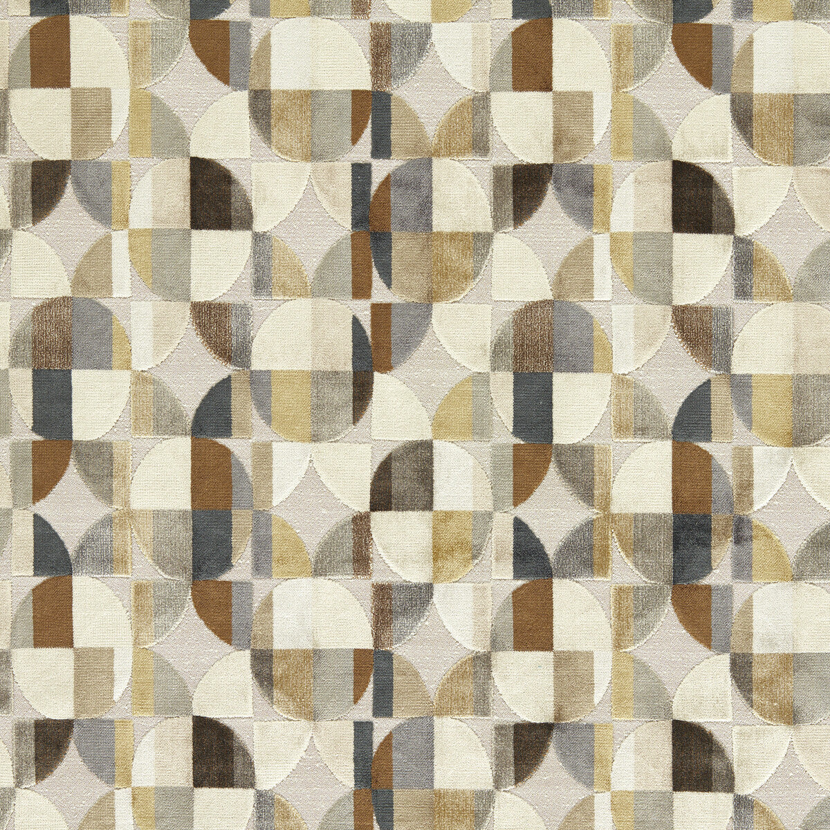CLARKE AND CLARKE F1682/04.CAC.0 DELAUNAY NATURAL Fabric - Eade's Wallpaper