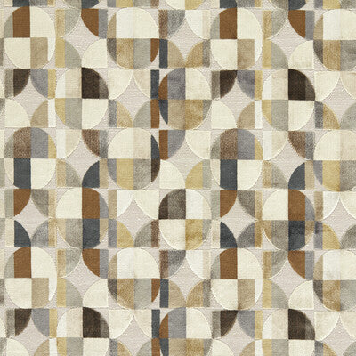CLARKE AND CLARKE F1682/04.CAC.0 DELAUNAY NATURAL Fabric - Eade's Wallpaper