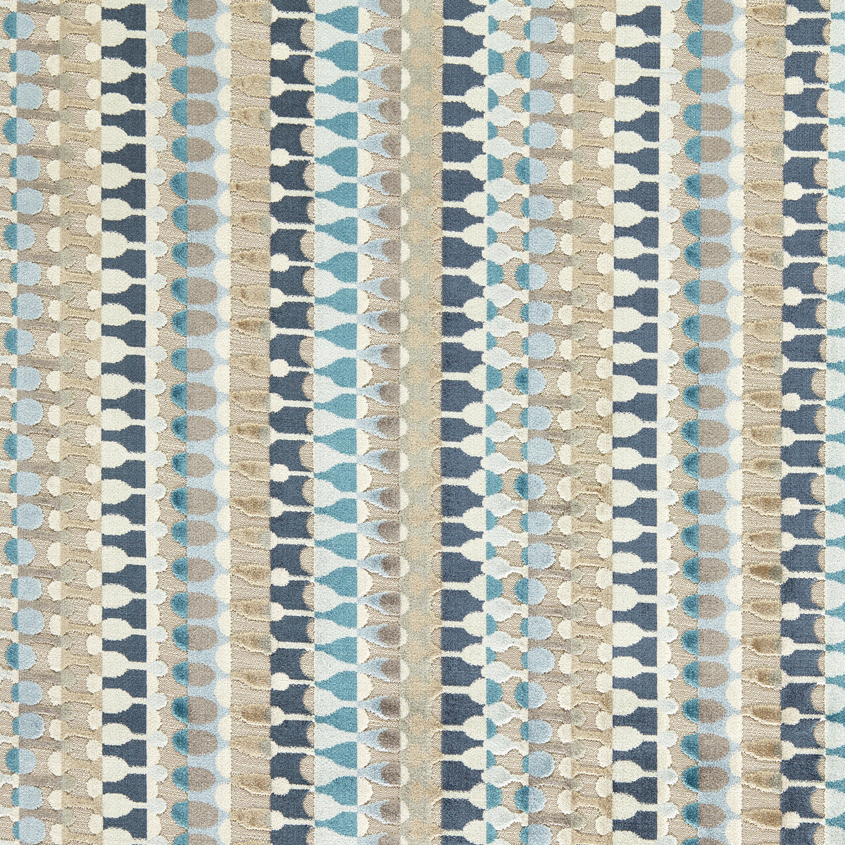 CLARKE AND CLARKE F1687/01.CAC.0 ORPHEUS DENIM Fabric - Eade's Wallpaper