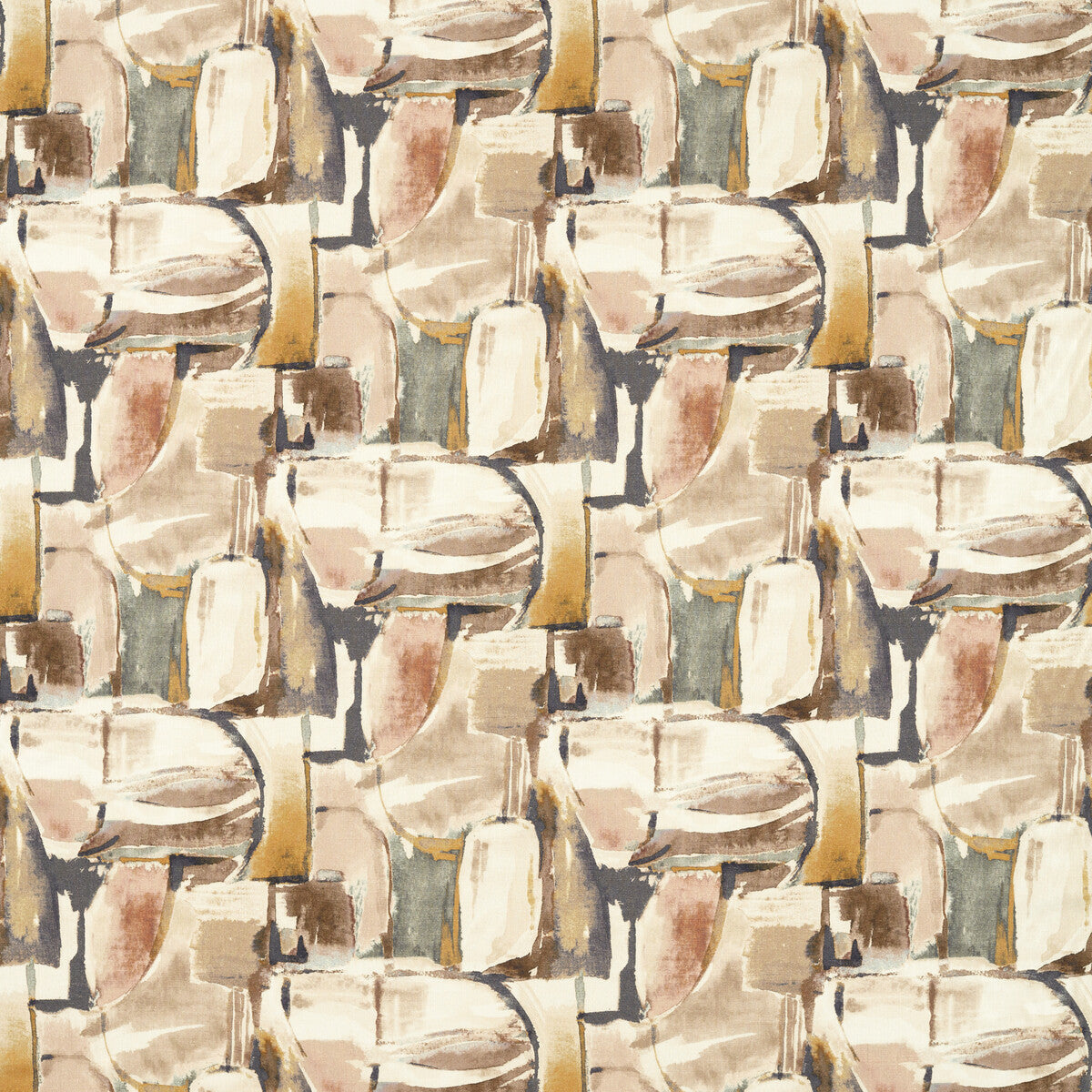 CLARKE AND CLARKE F1694/01.CAC.0 FIGURA BLUSH/NATURAL Fabric - Eade's Wallpaper